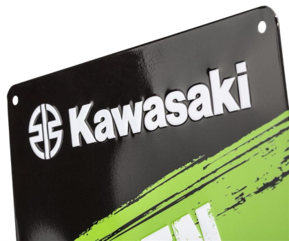 Anteprima CARTELLO KAWASAKI GREEN ZONE