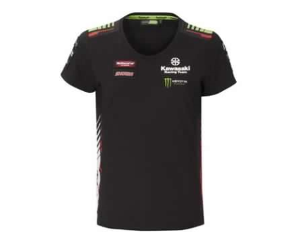 Anteprima T-SHIRT KAWASAKI WSBK  GIROCOLLO DONNA