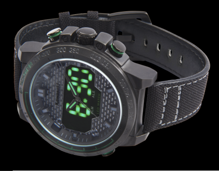 Anteprima OROLOGIO KAWASAKI CARBON