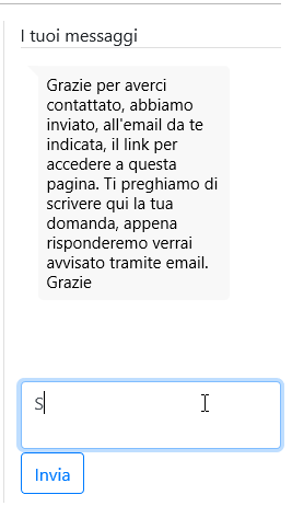 Istruzioni su come contattarci! Parte 3